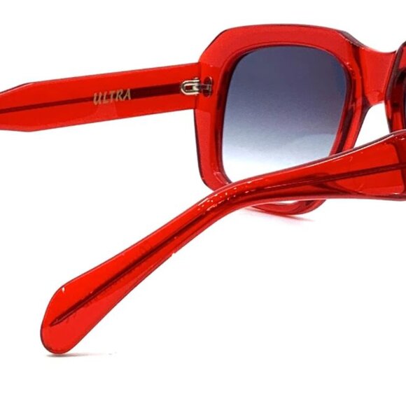 Goliath II ULTRA Sunglasses Sun Glasses Full Rim Square Vintage Casino 62mm Red - Picture 12 of 15
